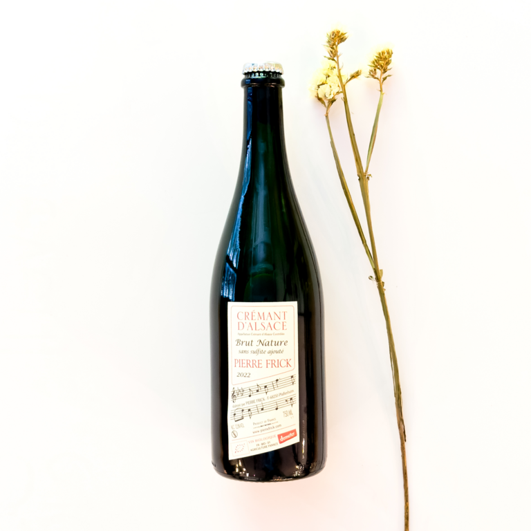 Domaine Pierre Frick Pierre Frick - Cremant Brut Nature -  non dégorgé - sans sulfite ajouté - 2022