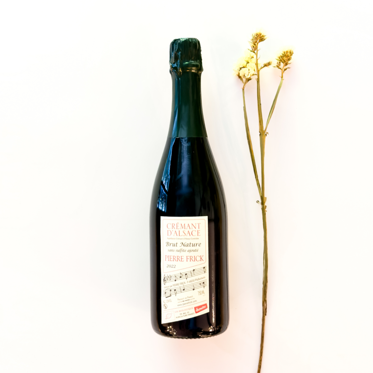 Domaine Pierre Frick Pierre Frick - Cremant Brut Nature - sans sulfite ajouté - 2022