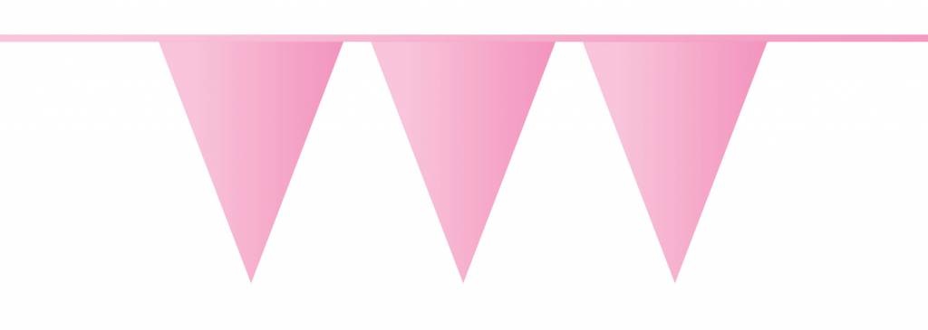 Vlaggenlijn Baby Roze 10M