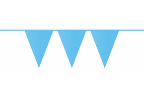 Vlaggenlijn Baby Blauw 10M