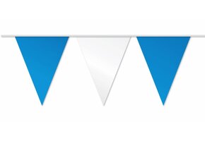 Vlaggenlijn Blauw / Wit 10M