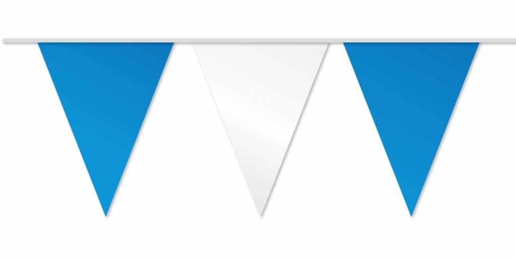 Vlaggenlijn Blauw / Wit 10M