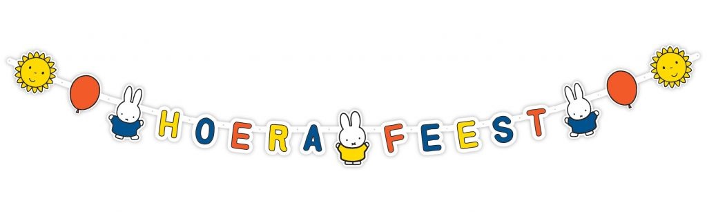 Letterslinger Nijntje Hoera Feest 2.2M