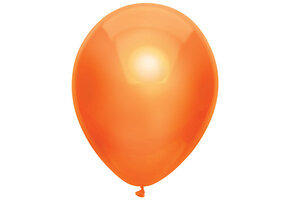 Ballonnen Metallic Oranje (15ST)