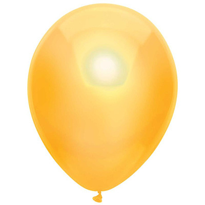 Ballonnen Metallic Geel (15ST)