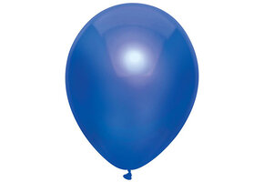 Ballonnen Metallic Donkerblauw (15ST)