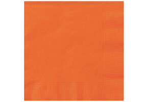 Servetten Oranje 33cm x 33cm (20ST)
