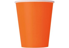 Bekertjes Oranje 250ml (8ST)