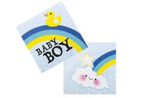 Geboorte Servetten Baby Boy 12ST