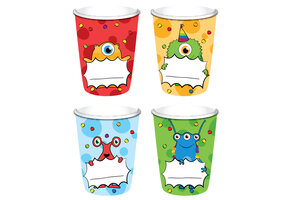 Bekertjes Monster Party (8ST)