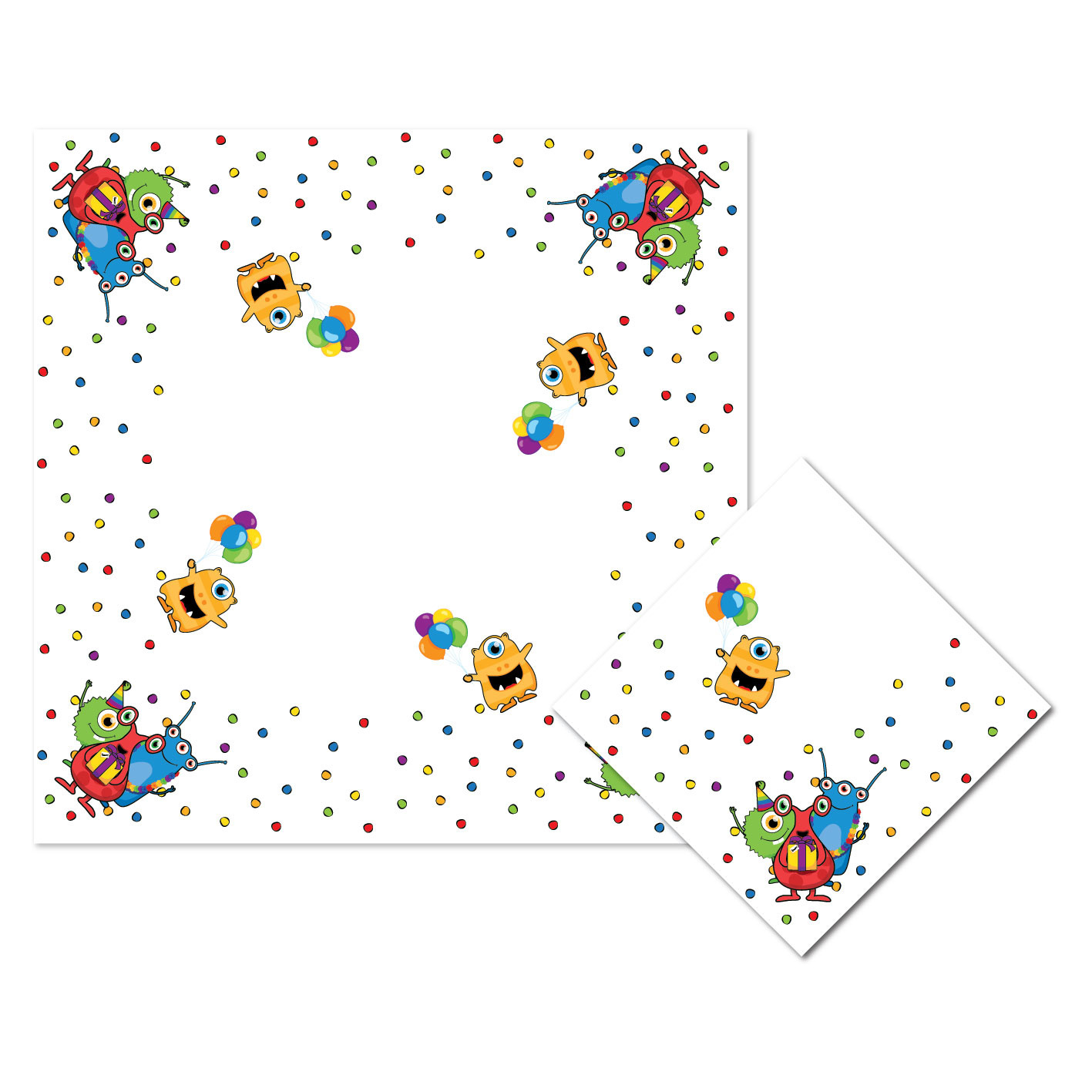 Servetten Monster Party 25cm x 25cm (20ST)