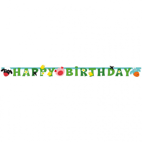 Letterslinger Farm Fun "Happy Birthday" (1ST)