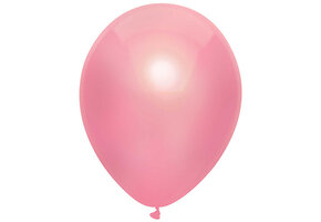 Ballonnen Metallic Baby Roze (15ST)