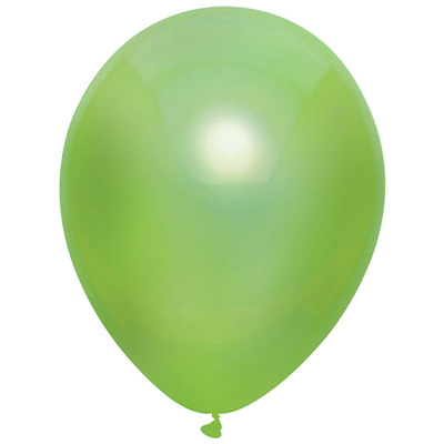 Ballonnen Metallic Lichtgroen (15ST)