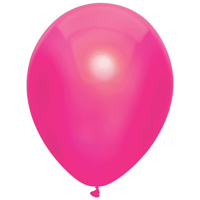 Ballonnen Metallic Magenta (15ST)