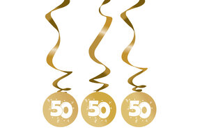 Rotorspiralen Metallic Goud 50 (3ST)