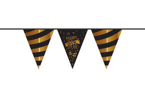 Vlaggenlijn Happy New Year (10M)