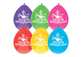 Ballonnen Sinterklaas (10ST)