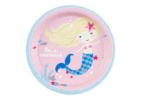 Borden Be A Mermaid Roze 18cm (8ST)