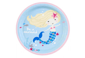 Borden Be A Mermaid Blauw 23CM (8ST)
