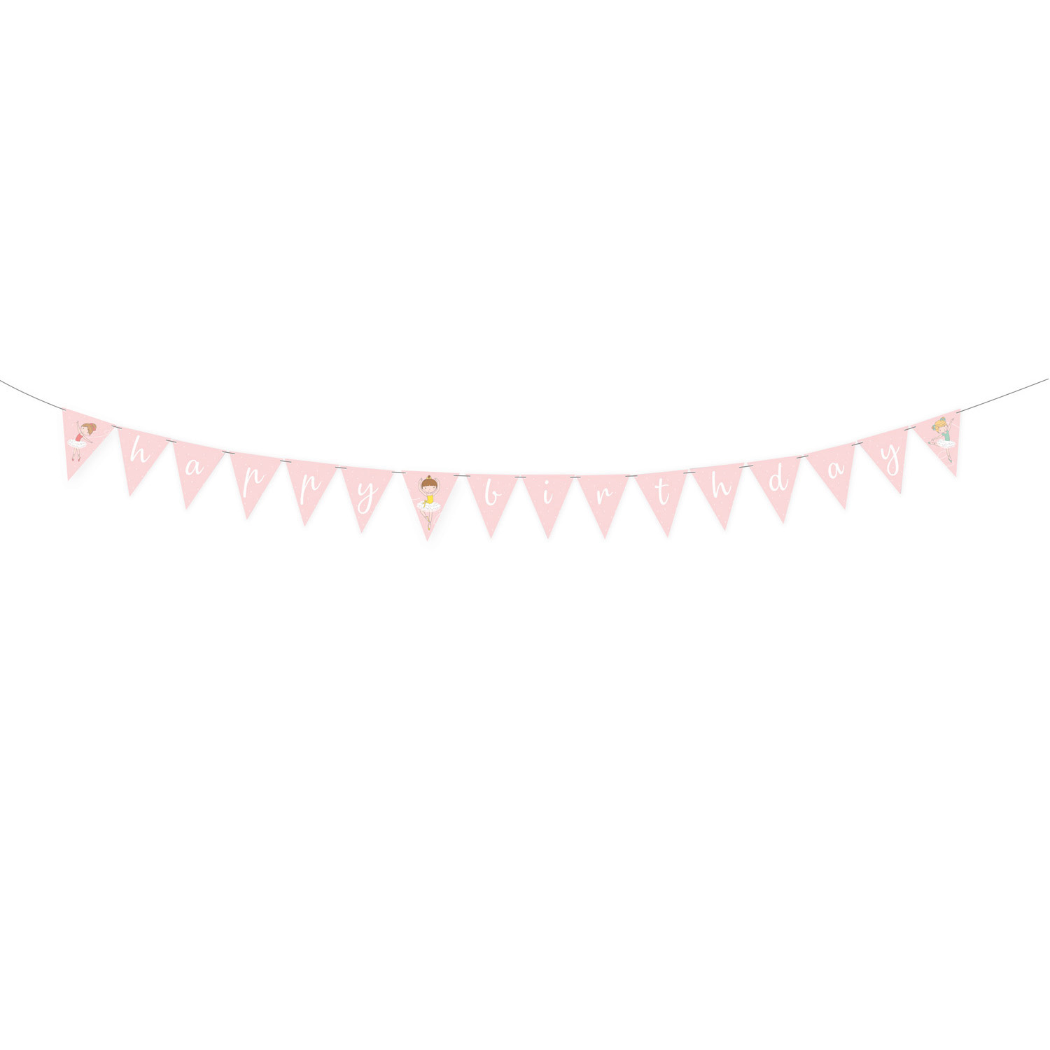 Letterslinger Little Dancer "Happy Birthday" 180cm (1ST)