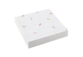 Servetten Strikjes Multicolor 25cm x 25cm (20ST)