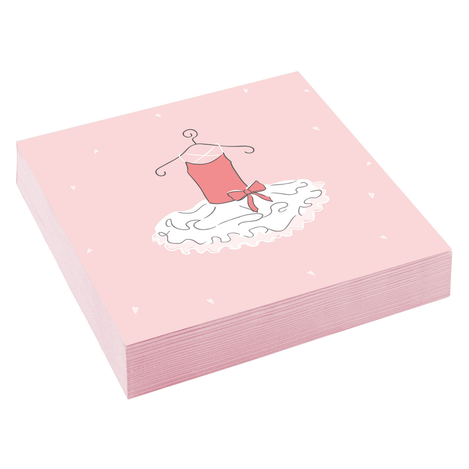 Servetten Little Dancer Roze 33cm x 33cm (20ST)