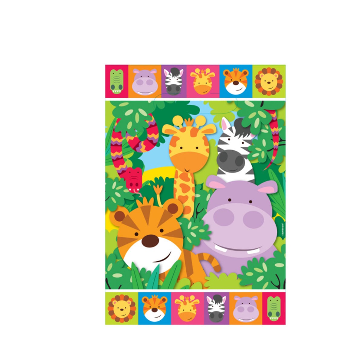 Uitdeelzakjes Jungle Fun (8ST)