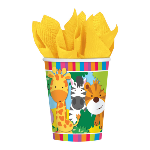 Bekertjes Jungle Fun 250ml (8ST)