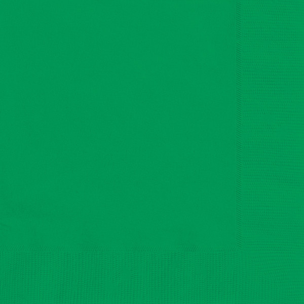 Servetten Donkergroen 33cm x 33cm (20ST)