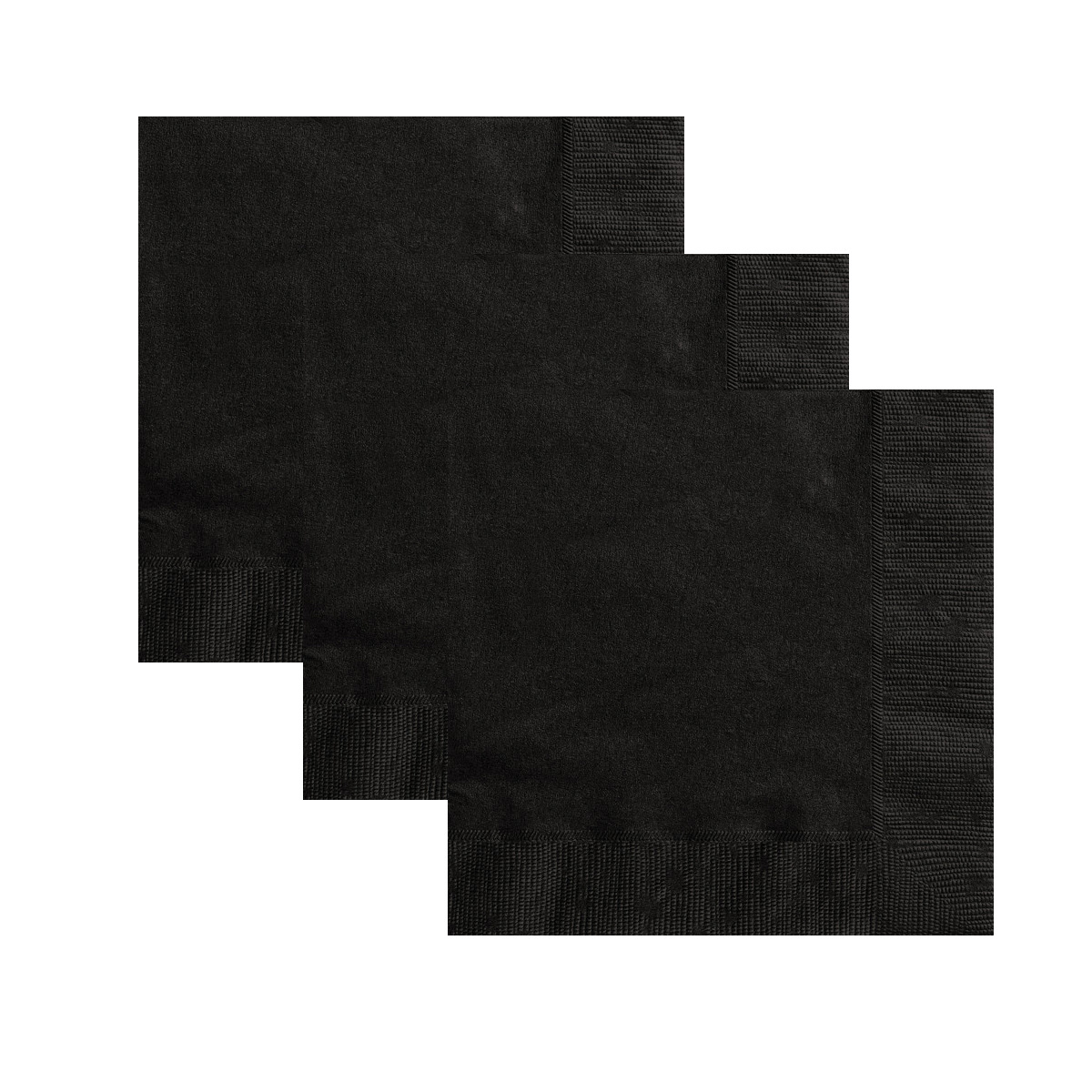 Servetten Zwart 33cm x 33cm (20ST)