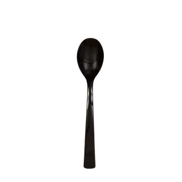 Plastic Wegwerp Bestek Zwart (18ST)