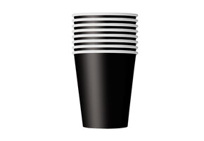 Bekertjes Zwart 270ml (8ST)