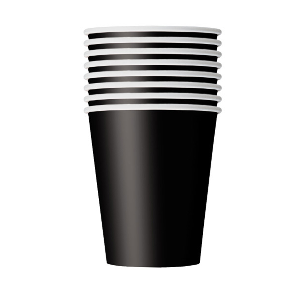 Bekertjes Zwart 270ml (8ST)