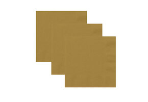 Servetten Goud 33cm x 33cm (20ST)
