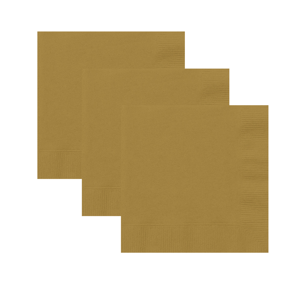 Servetten Goud 33cm x 33cm (20ST)