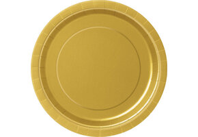 Borden Goud 23cm (8ST)