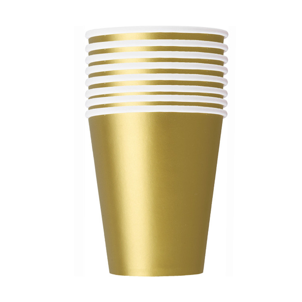 Bekertjes Goud 250ml (8ST)