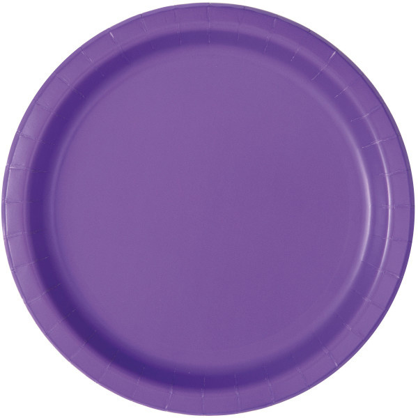 Borden Paars 23cm (8ST)