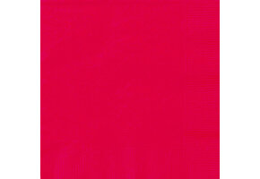 Servetten Rood 33cm x 33cm (20ST)