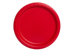 Borden Rood 23cm (8ST)