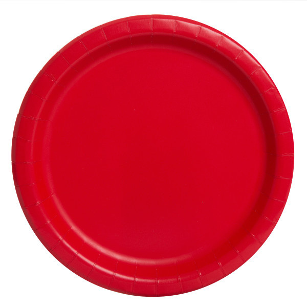 Borden Rood 23cm (8ST)