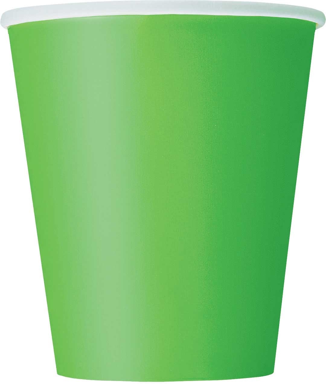 Bekertjes Lichtgroen 250ml (8ST)