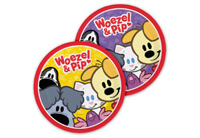 Bordjes Woezel & Pip 23cm (8ST)