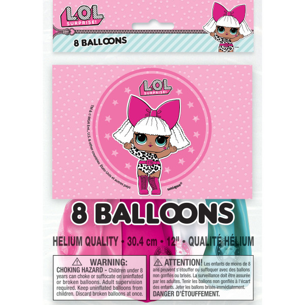 Ballonnen L.O.L. Surprise 30cm (8ST)