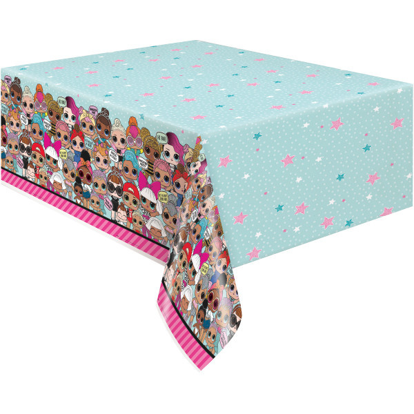 Plastic Tafelkleed L.O.L. Surprise 137cm x 214cm (1ST)