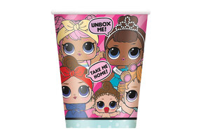 Bekertjes L.O.L. Surprise 250ml (8ST)