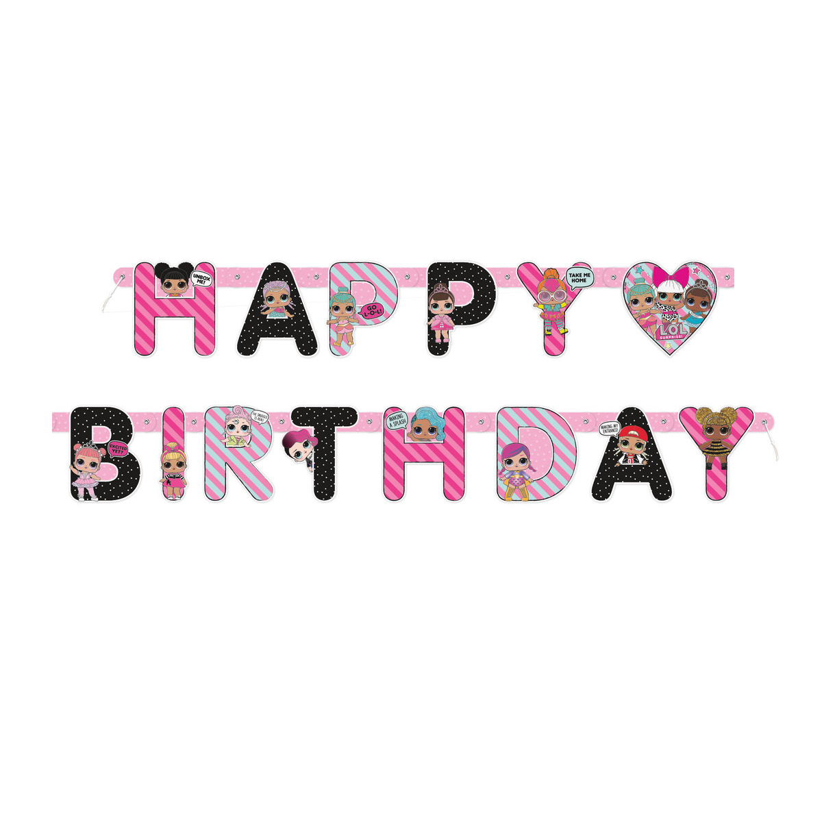 Letterslinger "Happy Birthday" L.O.L. Surprise (1ST)
