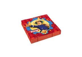 Servetten Brandweerman Sam 33cm x 33cm (20ST)