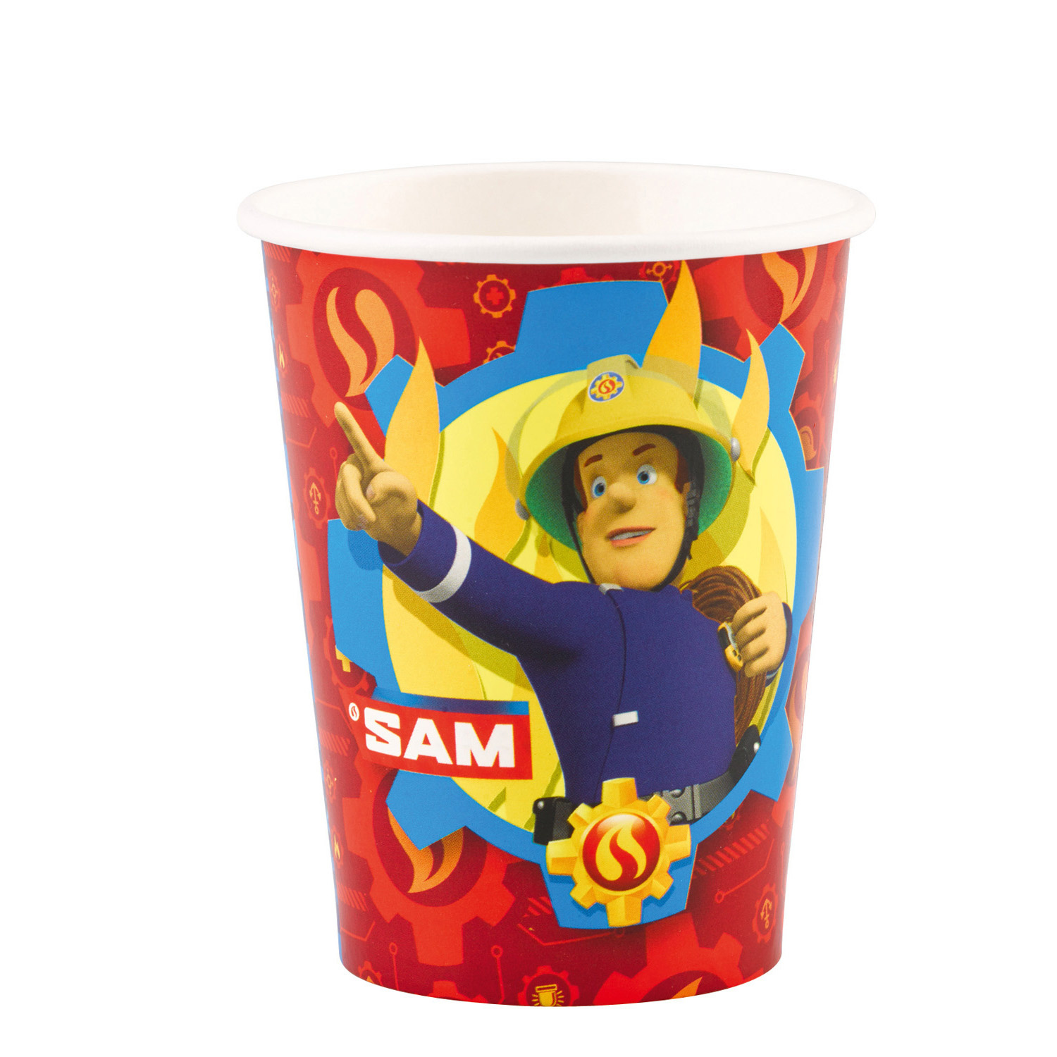 Bekertjes Brandweerman Sam 250ml (8ST)